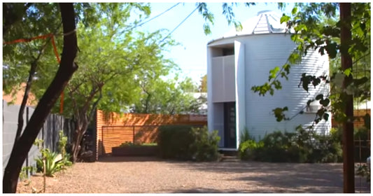 Newlyweds Transform Interior Of Grain Silo Into Breathtaking 'Tiny' Home