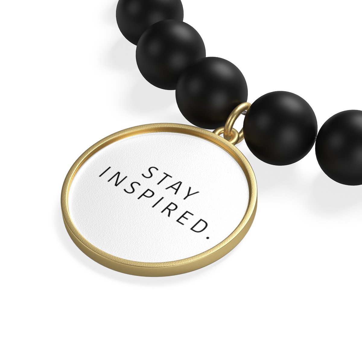 Stay Inspired. Beaded Bracelet 💍