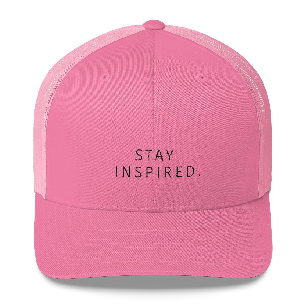 Stay Inspired. Trucker Cap 🧢
