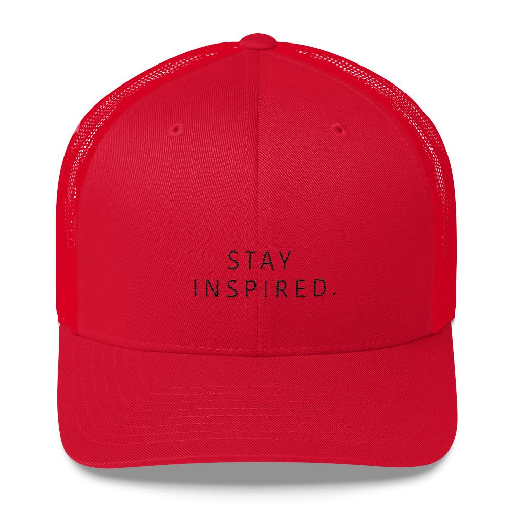 Stay Inspired. Trucker Cap 🧢