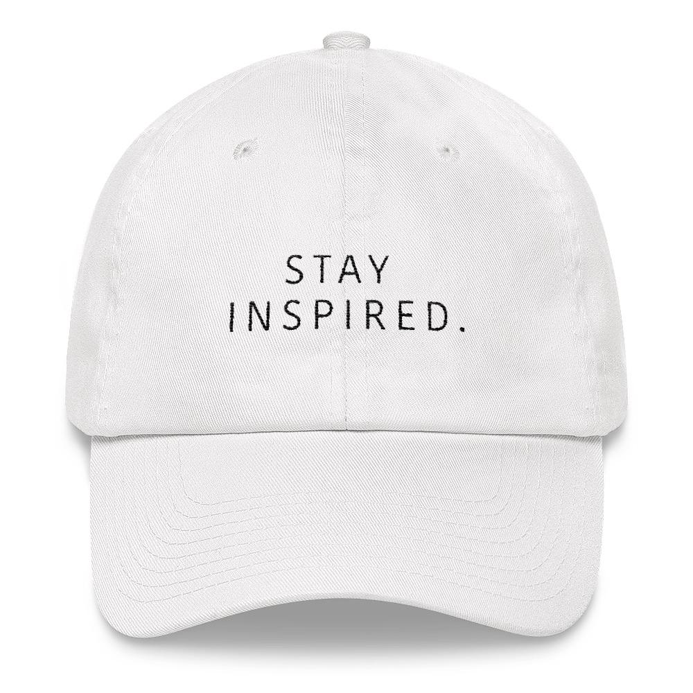 Stay Inspired. Dad Hat 🧢