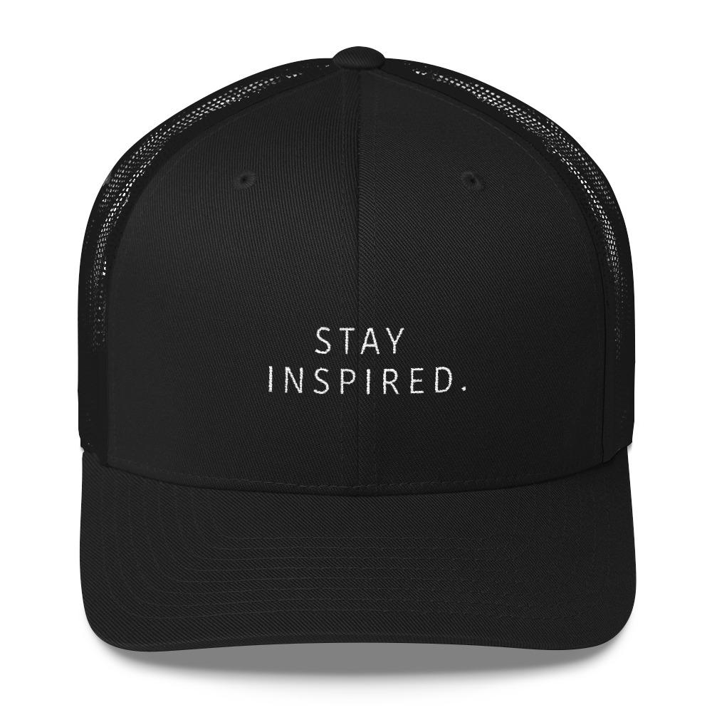 Stay Inspired. Trucker Cap 🧢