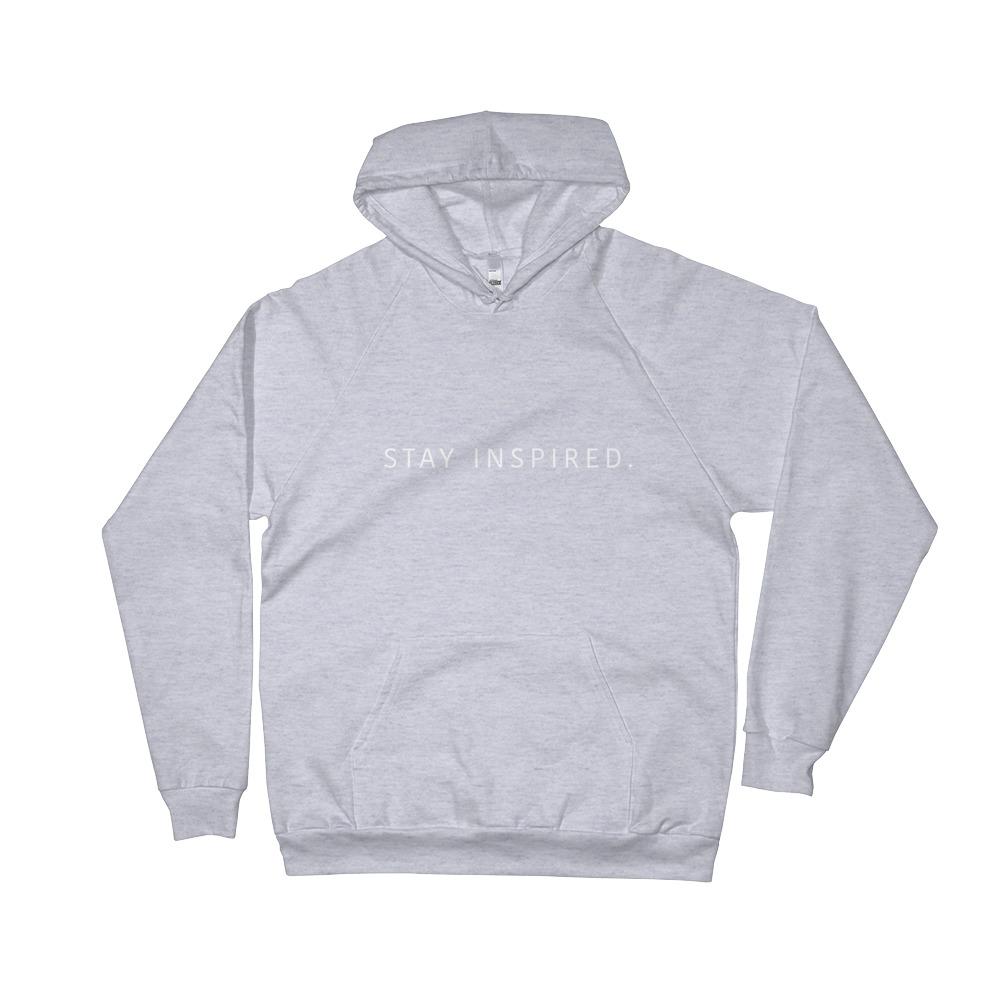 Stay Inspired. Men Fleece Hoodie ๐