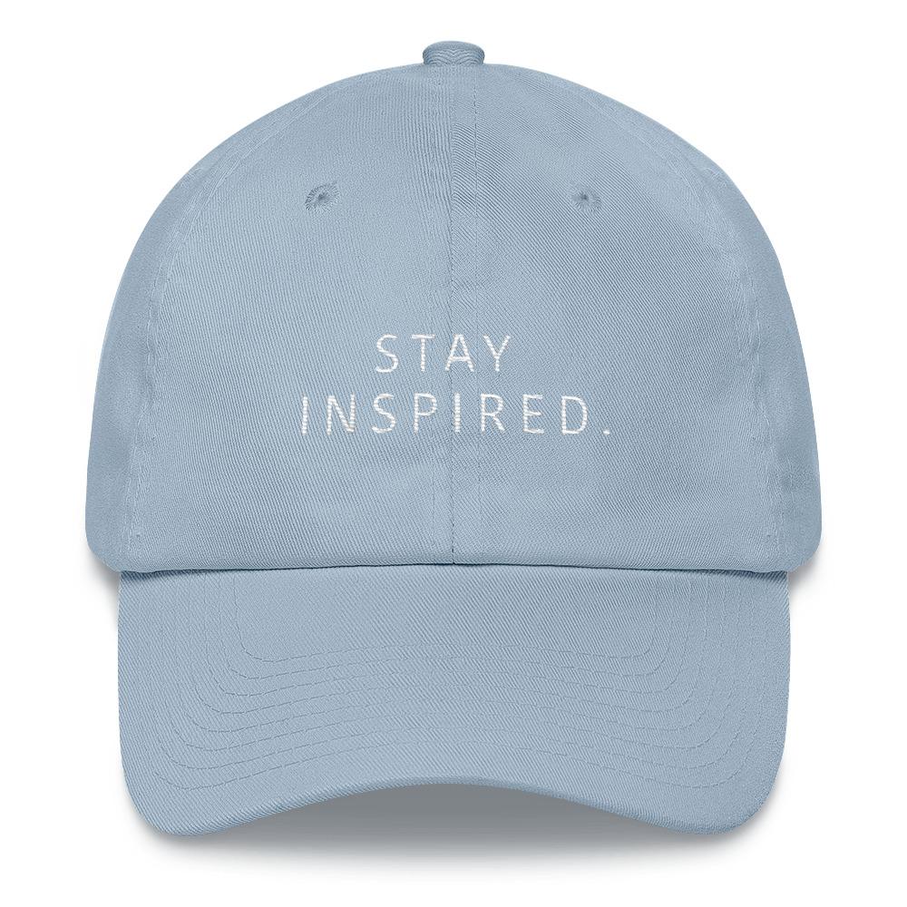 Stay Inspired. Dad Hat 🧢