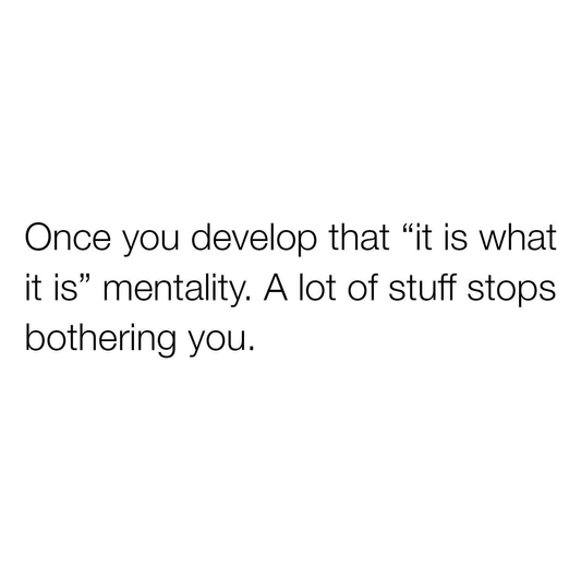 The right mentality 💜