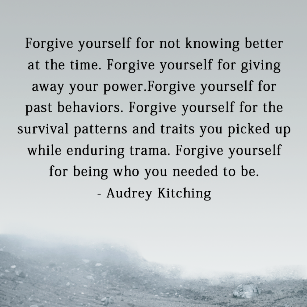 Forgive yourself 💜🙏