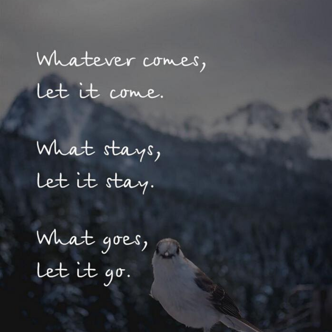 Let it go 🙏💜