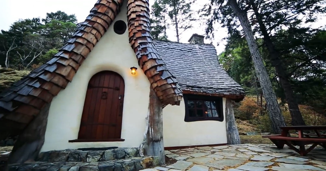 Man Builds Peaceful Storybook Tiny Home By The Sea. Gives A Glimpse Of Life Inside