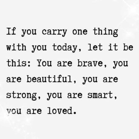 You are loved 💜🙏