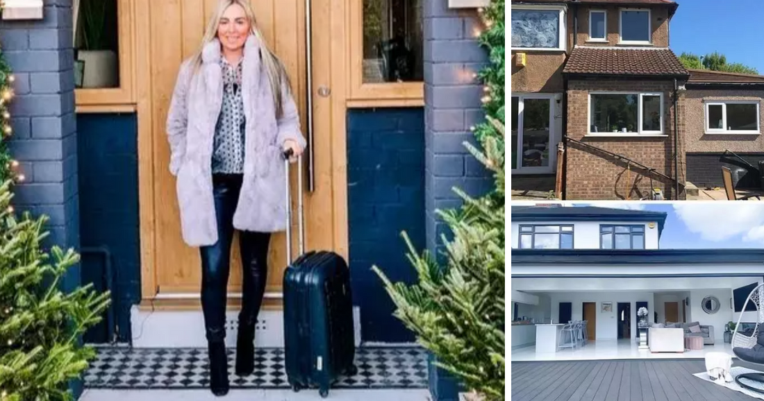 Mom With No Experience Tranforms 3-Bed Semi Into Stunning Dream Home