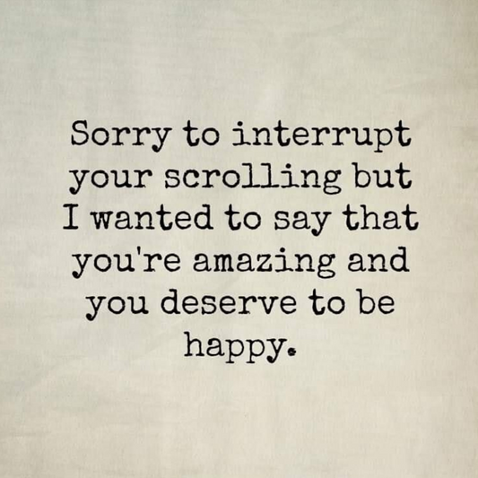 To be happy 🙏💜
