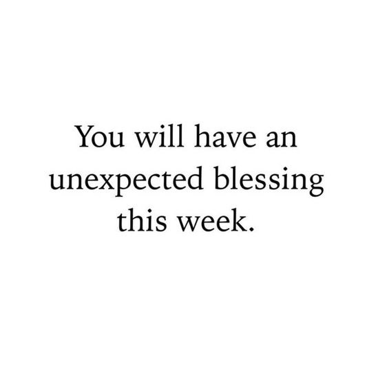 You are blessed 🙏💓