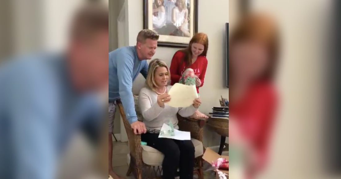 Mom Chokes Up With Tears Reading Letter From Son