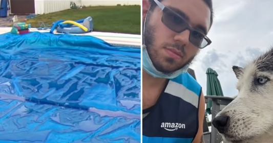 Amazon Driver Makes Wrong Turn During His Shift But Ends Up Saving A Life Because Of It