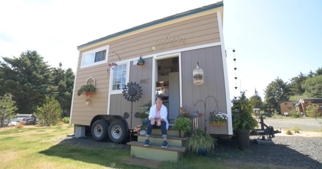After Loss Of Her Son And Marriage, Inspiring Woman Starts Over In Quaint Tiny Home