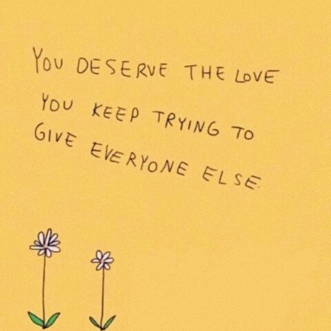 You are deserving 💜