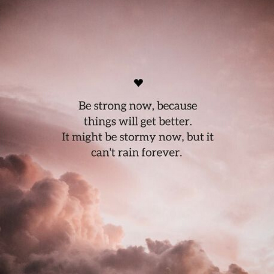 Weather the storm 💜🙏
