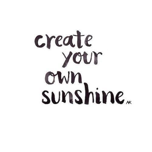 Be the sunshine 💜🙏