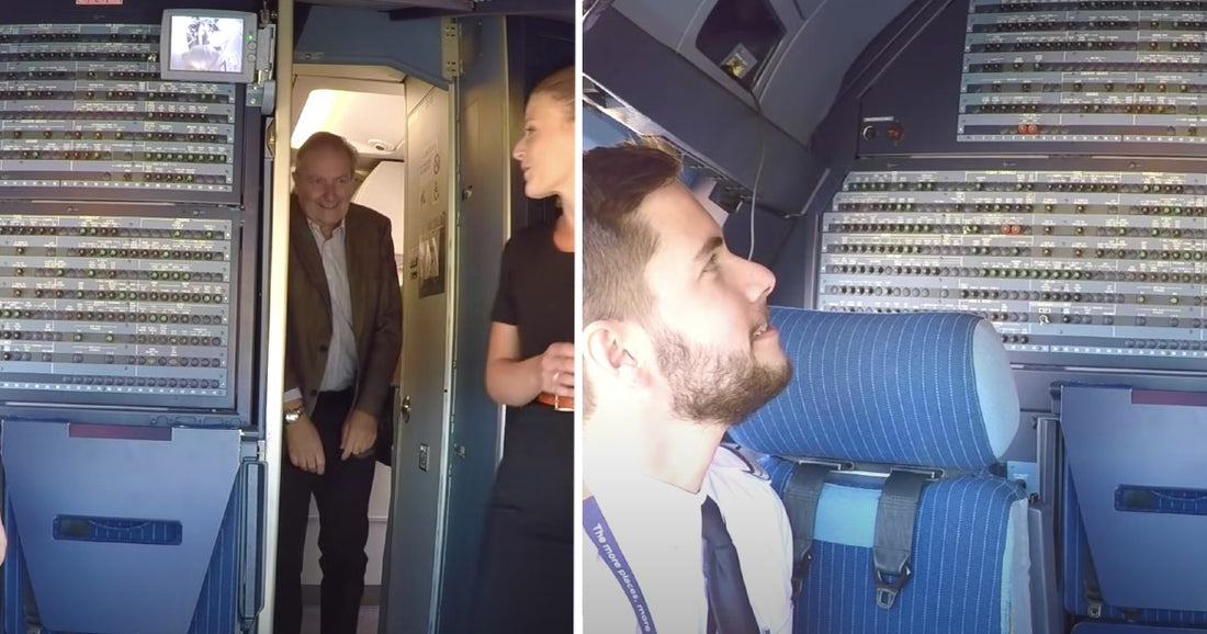 Over 4 Million Have Watched Dad'S Priceless Reaction To Seeing Son In Cockpit