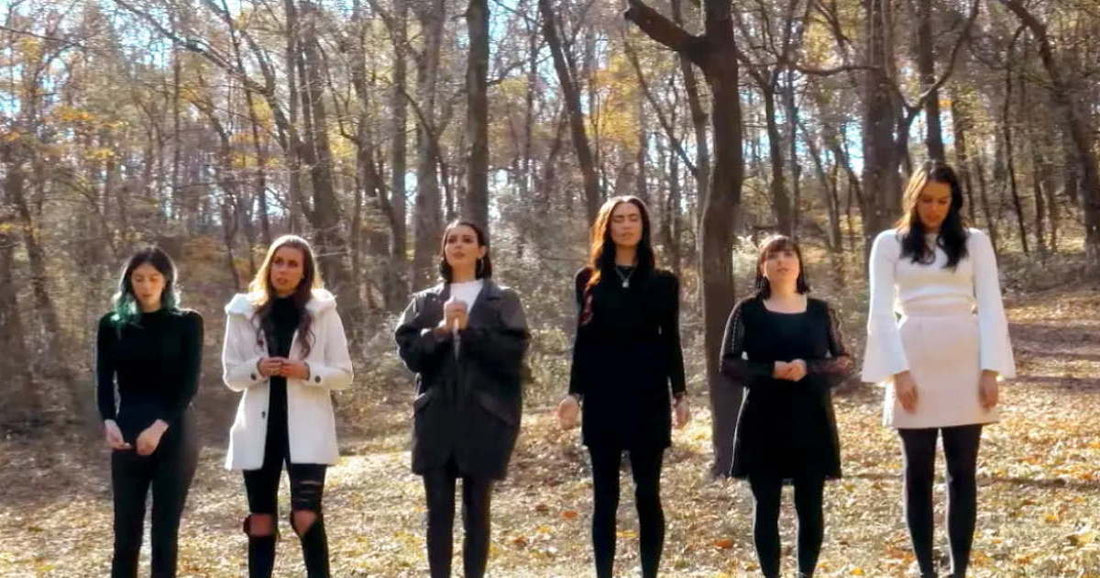 Six Beautiful Sisters Grab Hearts With “Mary Did You Know”