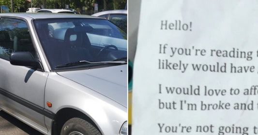 Woman Leaves Hilarious Note In Glovebox For Thief Stealing Her Car