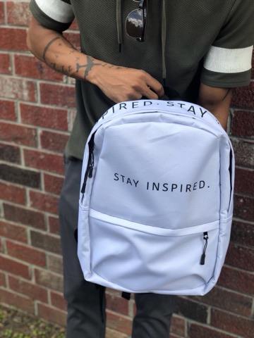 Stay Inspired. Backpack 🎒