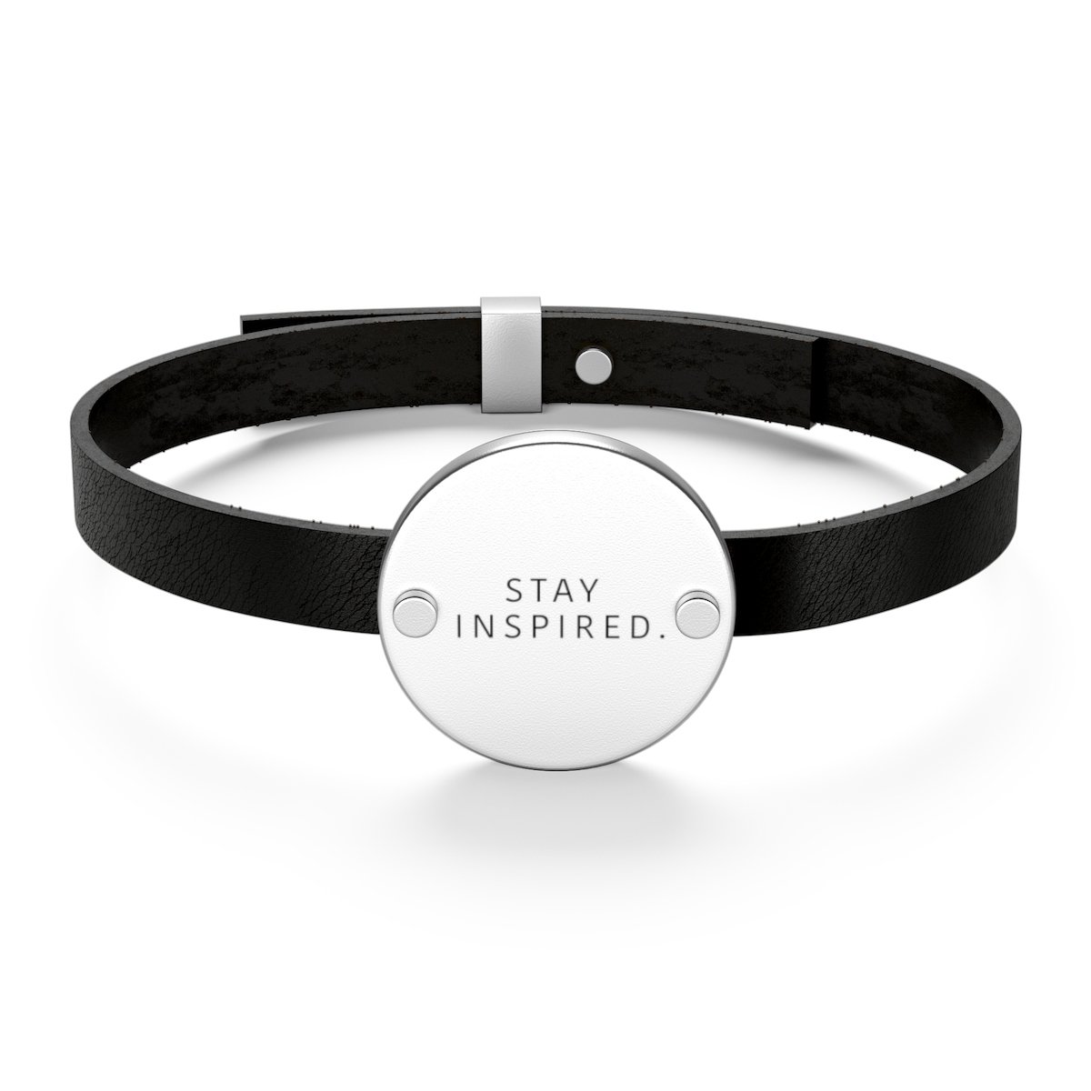 Stay Inspired. Leather Bracelet 💍