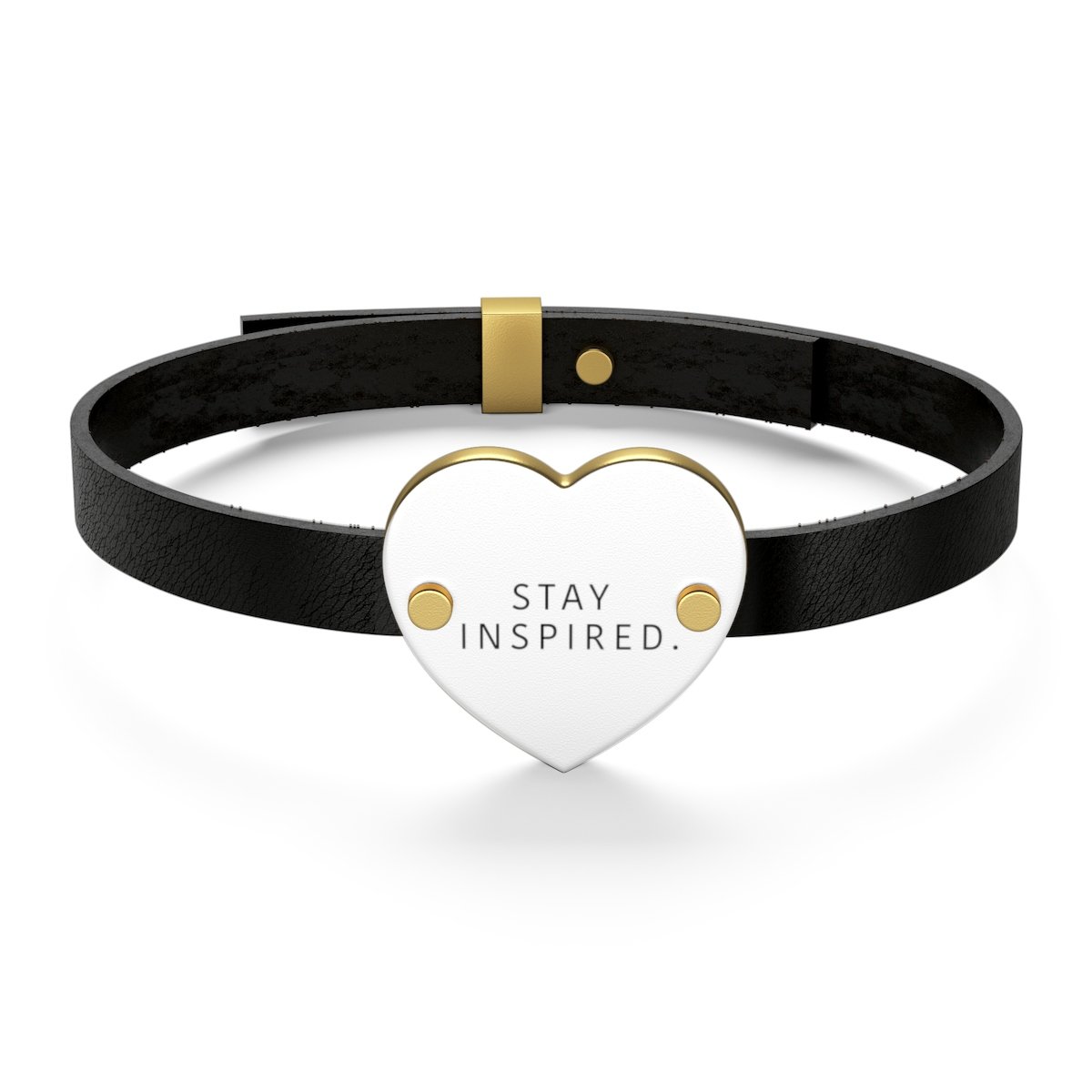 Stay Inspired. Leather Bracelet 💍