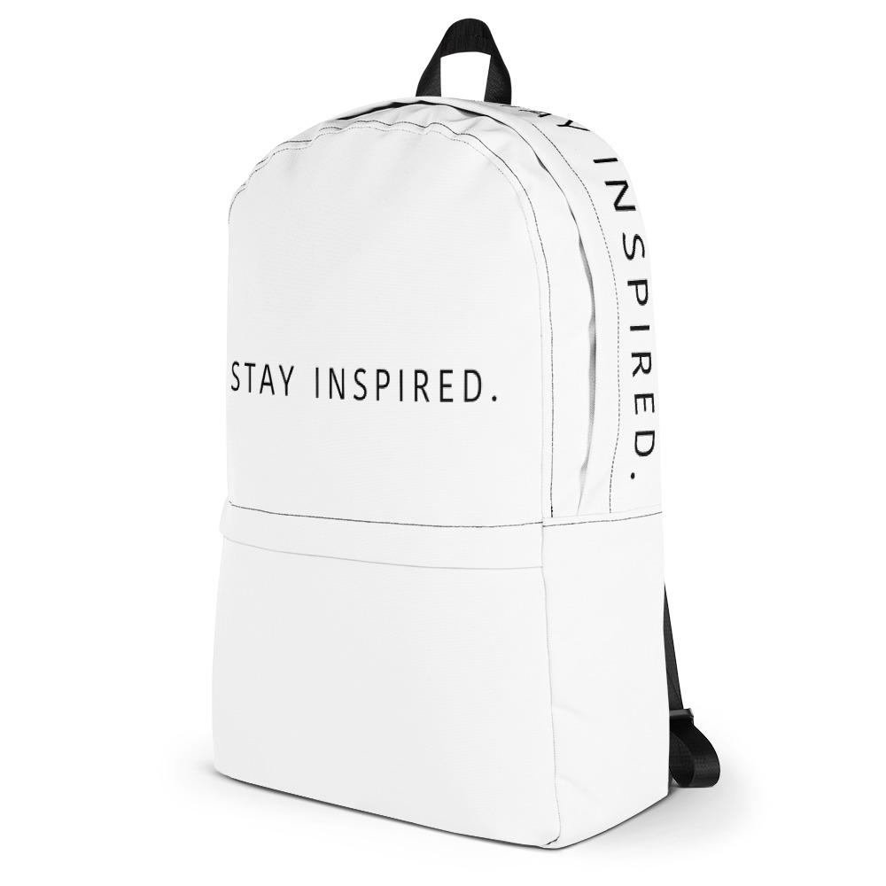 Stay Inspired. Backpack 🎒