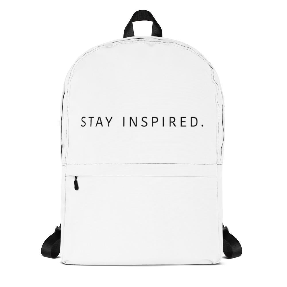 Stay Inspired. Backpack 🎒