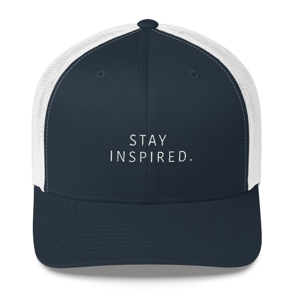 Stay Inspired. Trucker Cap 🧢