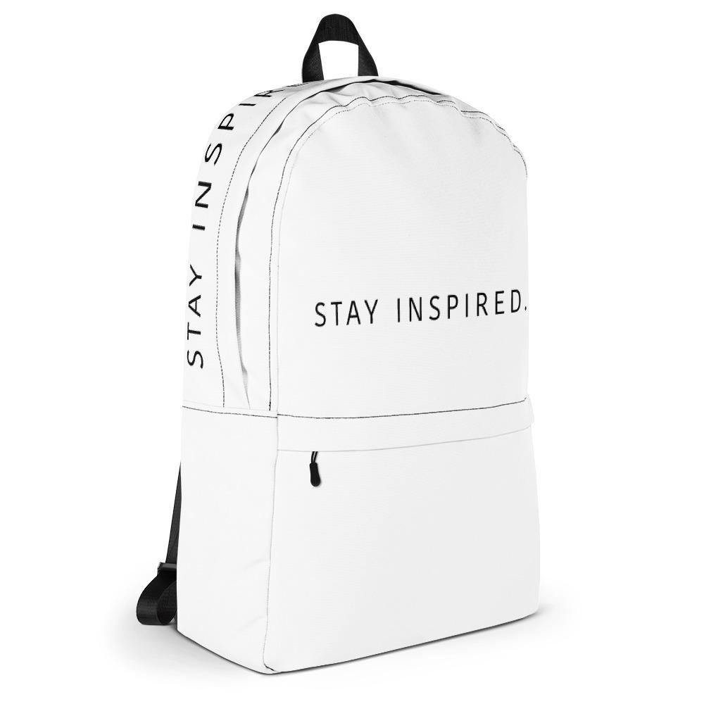 Stay Inspired. Backpack 🎒