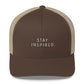 Stay Inspired. Trucker Cap 🧢