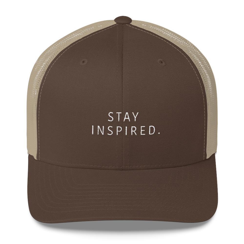 Stay Inspired. Trucker Cap 🧢